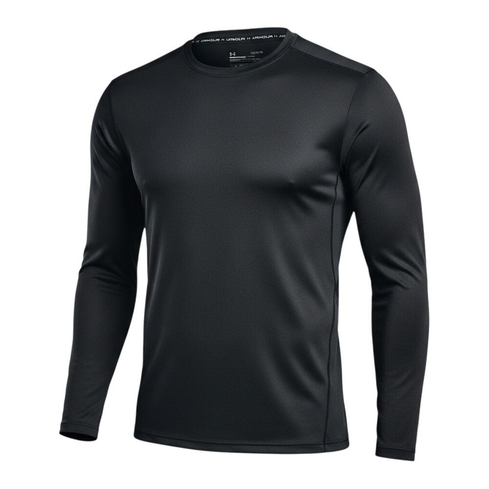 Under Armour Men's Long Sleeve Performance T-Shirt Black Size M